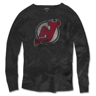 47 Brand New Jersey Devils 47 Brand Charcoal Vintage Logo Scrum Long 