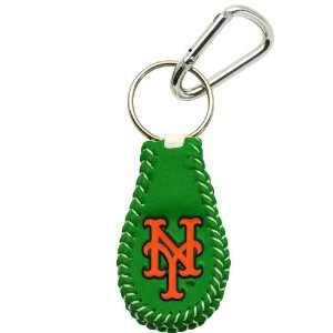  New York Mets St. Patricks Day Baseball Keychain