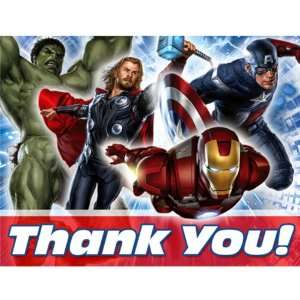  The Avengers Party Thank You Notes (8 ct) Toys & Games