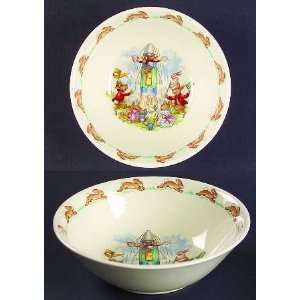 Royal Doulton Bunnykins (Albion Shape) Coupe Cereal Bowl, Fine China 
