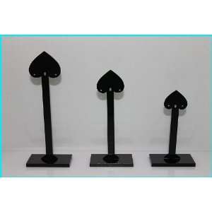   SET OF 3 pcs Acrylic Earrings Display Stand ES004 