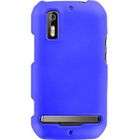   Photon 4G MB855/Electrify Rubberized Snap On Protector Case (Blue