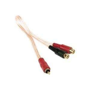  Raptor ISRCA Y1 0.5 Feet (0.15m) RCA Cable with 1 Female/2 