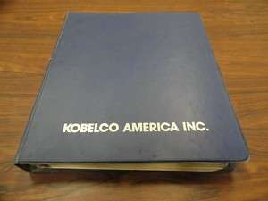 Kobelco K903 III Excavator Service Manual S5LE0004E  