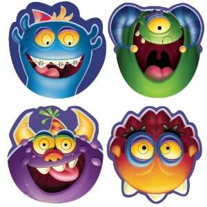   Lets Party By Creative Converting Monster Mania Masks 