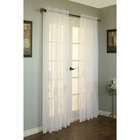   Fashions Hydrangea Top Curtain Panel in Cream   Size 63 H x 54 W