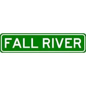 FALL RIVER City Limit Sign   High Quality Aluminum  Sports 
