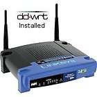 Linksys WRT54G 802.11G Wireless Router   DD WRT Installed