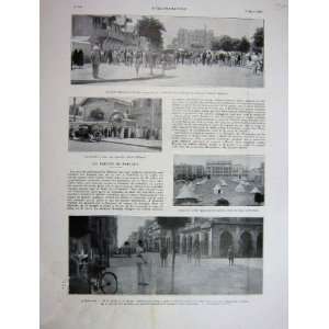    1930 French Print Hospital At Port Said Egypt