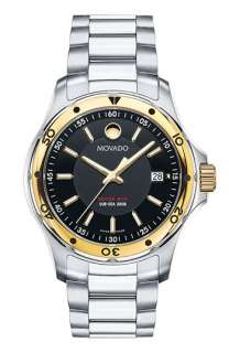   Mens 800 Series Sub Sea Chronograph Two Tone Black Dial Watch 2600097