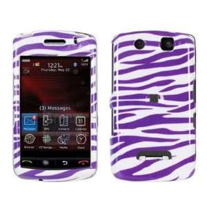  Purple Zebra For BlackBerry Storm 9530 9500 Cell Phones & Accessories
