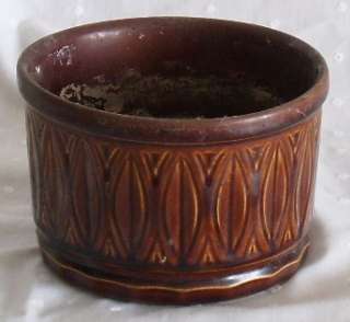 Vintage Brown McCoy USA 395 Pottery Planter Flower Pot  