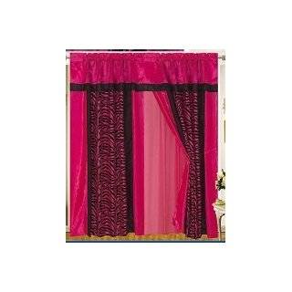   Valance Windows Curtain / Drapes / Panels with Linen and Tieback