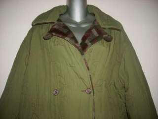 Womans Vintage MISSONI Italy Reversible Coat Jacket Size XL Nice 