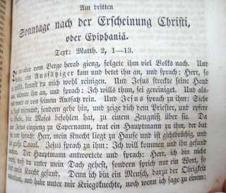 1860 antique JACOB DENNERS bible sermons BETRACHTUNGEN  