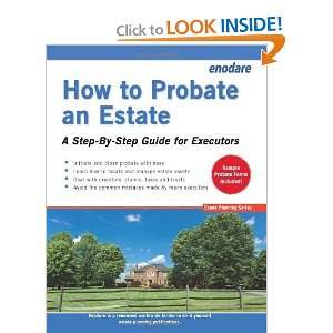   Estate   A Step By Step Guide for Executors [Paperback] Enodare