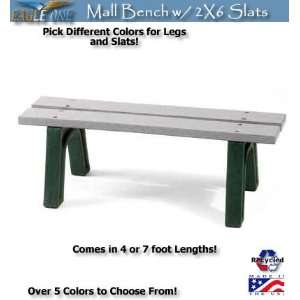  Eagle One Mall Bench 4 Ft (2 x 6) Patio, Lawn & Garden