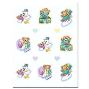  Cuddle Time Stickers (1 ct) (2 per package) Toys & Games