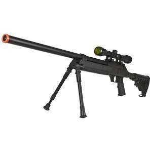 550 FPS Spring Airsoft Bolt Action Sniper Rifle w/Working Scope 