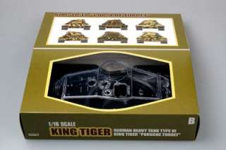 16 Trumpeter Sd.Kfz.182 King Tiger w/ Porsche Turret  