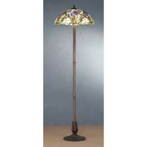 Meyda Tiffany 66451 Floor Lamp, Mahogany Bronze