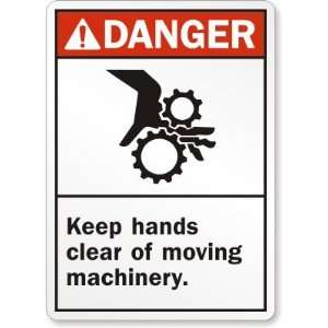  Danger Keep Hands Clear Of Moving Machinery (with graphic 