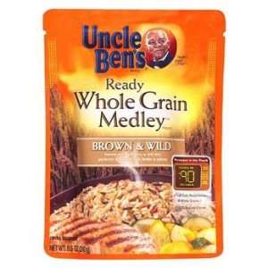 Uncle Bens Grain Medley Brown & Wild Ready Rice 8.5 oz  
