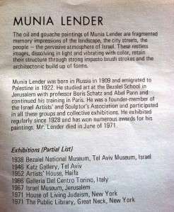 ORIGINAL Munia Lender oil Painting Impressionism Israel  