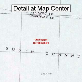   Map   Cheboygan, Michigan (Folded/Waterproof)