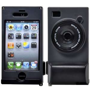  Style iPhone 4 Jacket Pack, Plastic Holder for iPhone 4 with Stand 