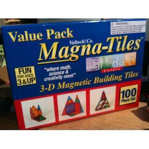  valtech magna tiles 100 piece set Toys & Games