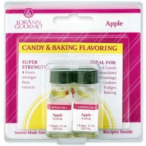    Candy/Baking Flavoring .125 Oz   2/Pkg Apple