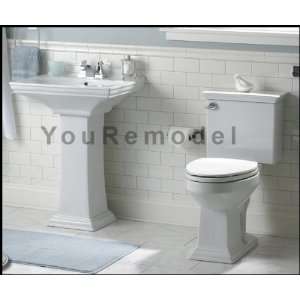   Pedestal Sink & Toilet Set   Union Square   Premier