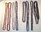 Vintage Boho Jewelry Beaded Necklaces Amethyst Amber Quartz Seed Beads 