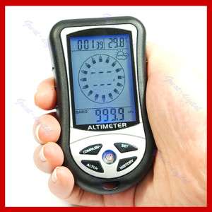 In 1 Digital LCD Compass Altimeter Barometer Thermo  