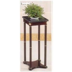  Square Green Marble Top Plant Stand Patio, Lawn & Garden