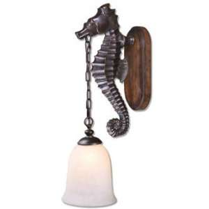  Seahorse Wall Sconce   2 Day Sale