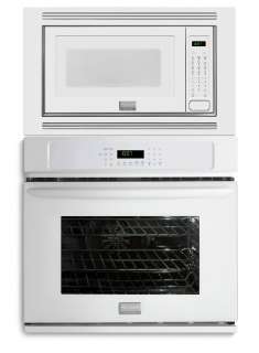   Gallery 27 27 Inch White Convection Wall Oven Microwave Combo  