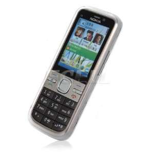   CLEAR SILICONE GEL RUBBER SKIN CASE COVER FOR NOKIA C5 Electronics