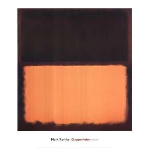  Number 18, 1963 by Mark Rothko 30x34