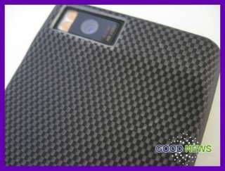 for Verizon Motorola Droid X2 X   Carbonfiber Rubberized Hard Case 