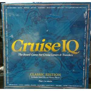  Cruise IQ   The Board Game For Cruise Lovers & Travelers 