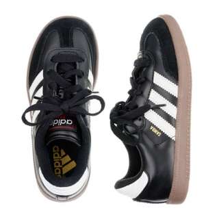 Kids Adidas® Samba® sneakers with red tongue stitch   sneakers 