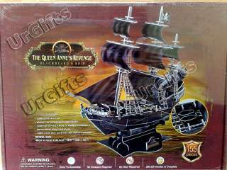 3D Paper Puzzle Model Pirates Jack Sparrow Black Pearl  