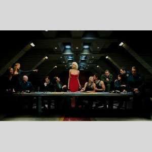 Battlestar Galactica The Last Supper Poster LARGE 24x36