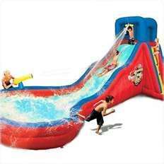 Banzai Double Cannon Blast Inflatable Water Slide 550152056  