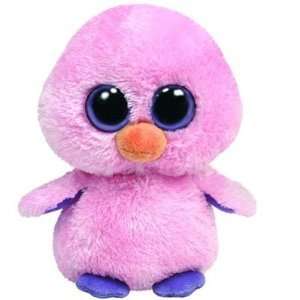 Ty 2012 Beanie Boos Posy the Pink Chick Plush Boo New 6  