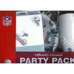   Dolphins Tailgate Party Pack 24 Pc. Set 