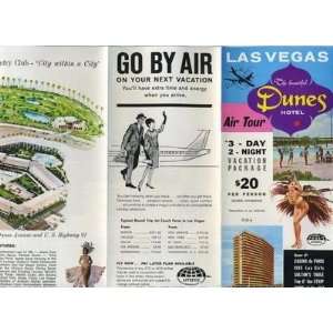  Dunes Hotel & Country Club Brochure Las Vegas NV 1967 