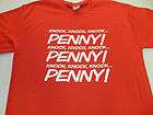   Big Bang Theory Sheldon Cooper Knock Knock Knock Penny T Shirt Tee Red
